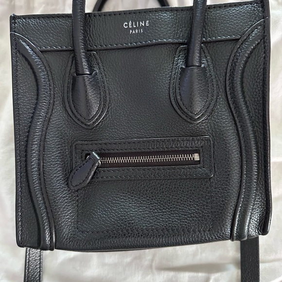 Celine Nano Black luggage - Picture 7 of 8
